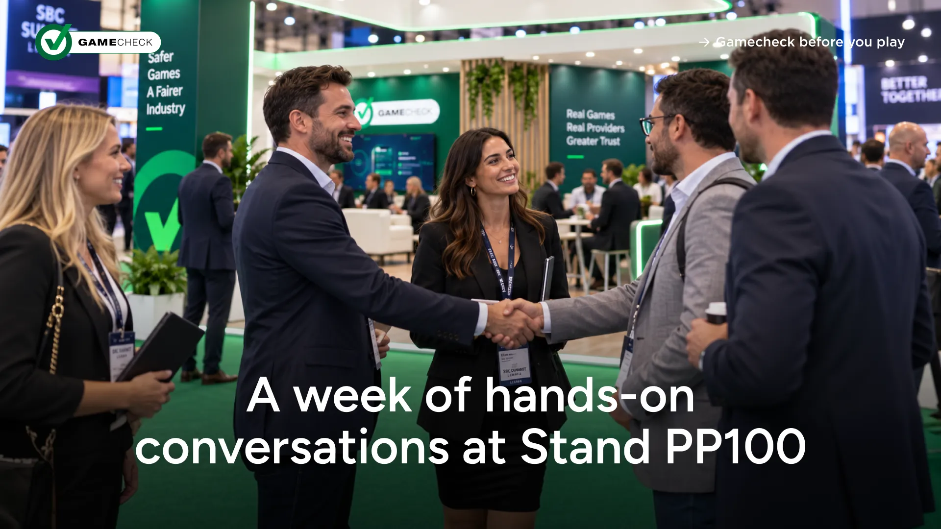 A week of hands-on conversations at Stand PP100