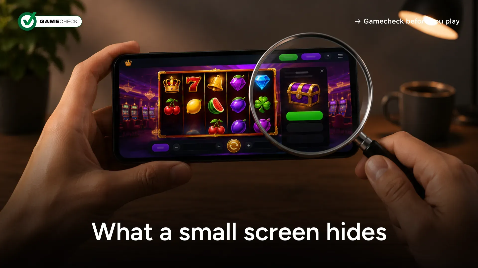What a small screen hides