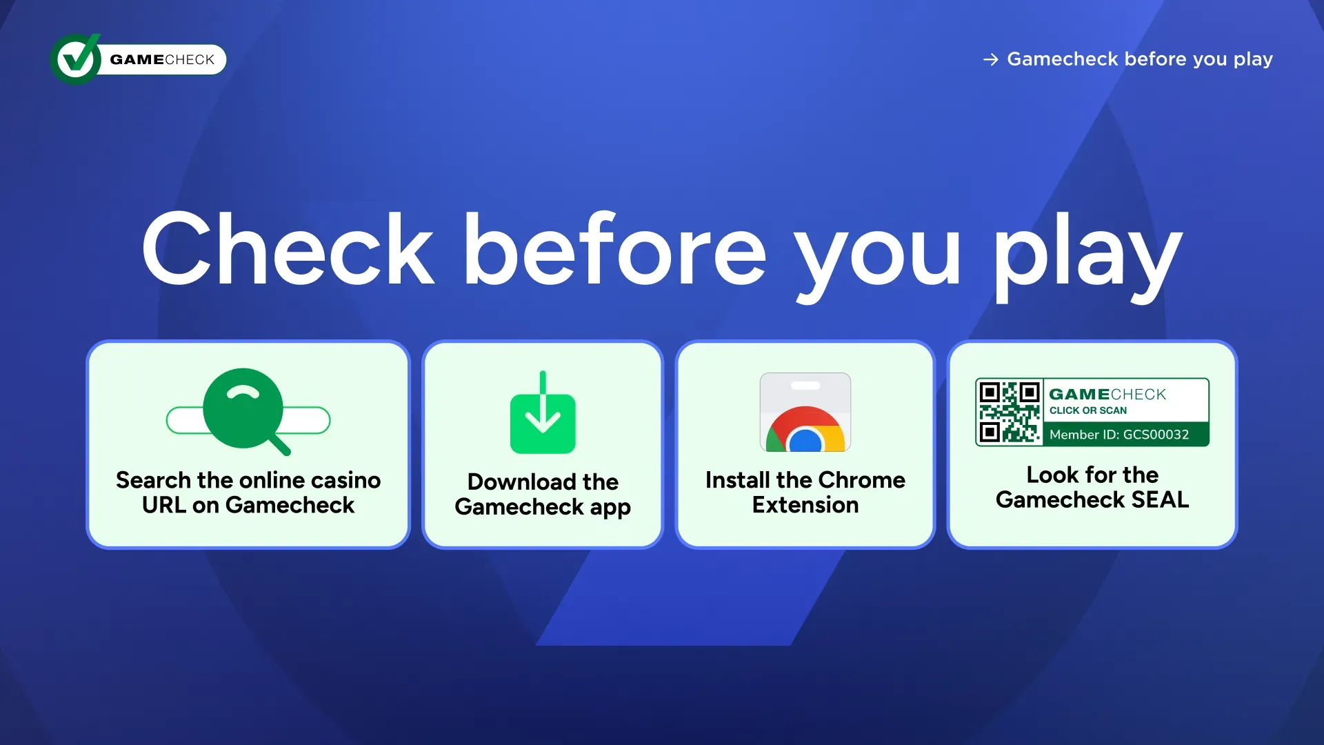 Kontrollera innan du spelar