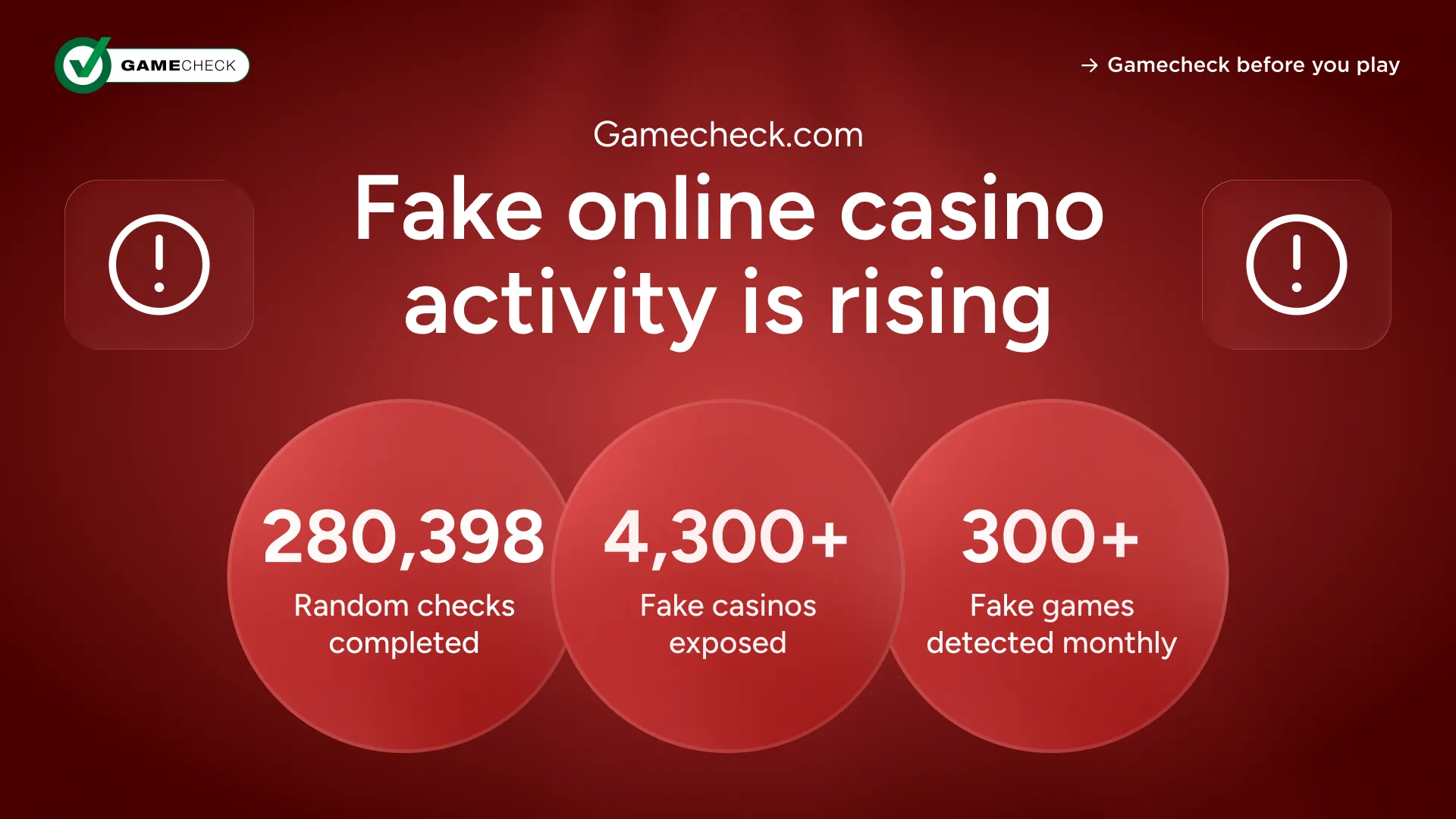 L'attività dei casinò online falsi è in aumento