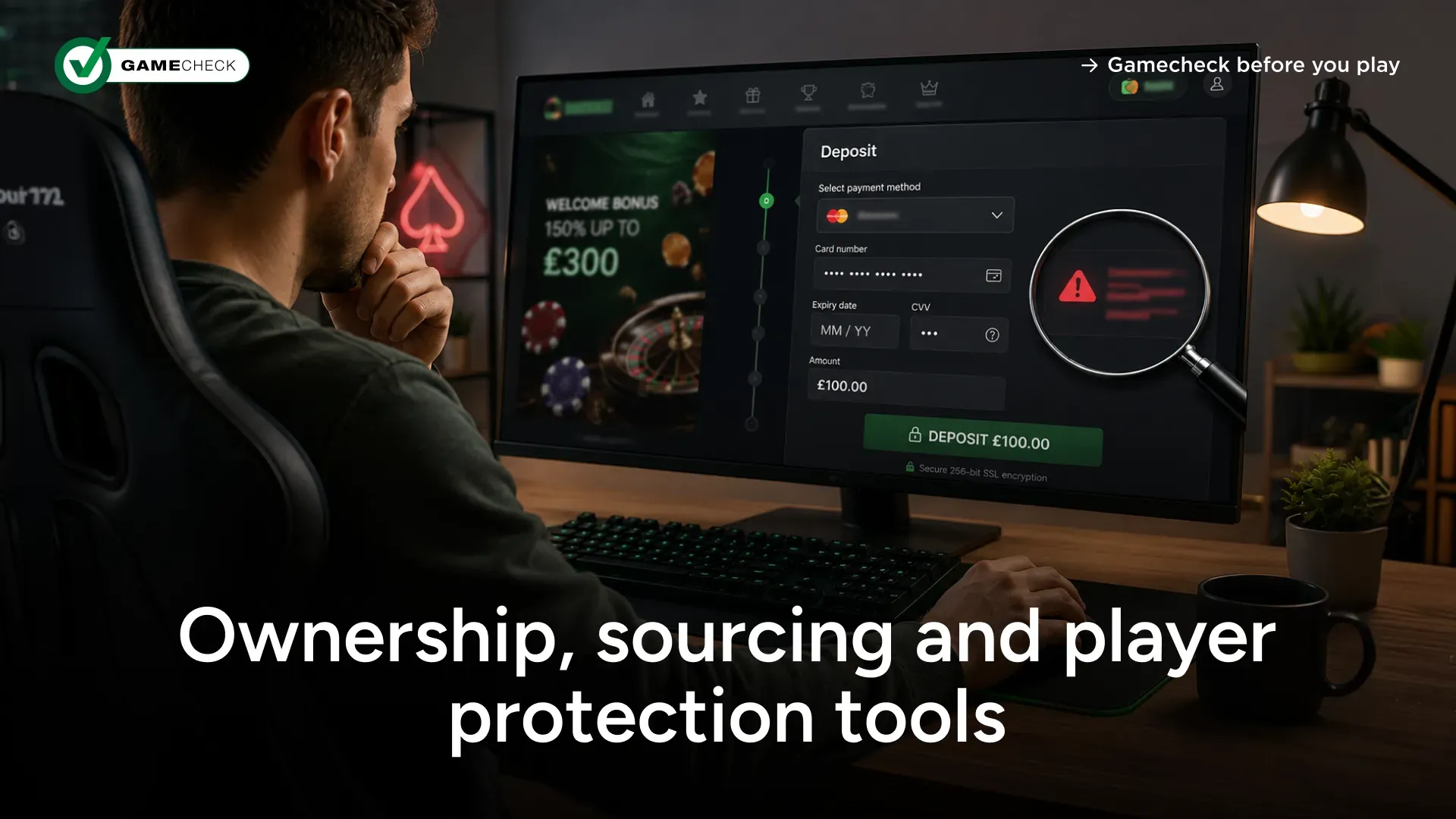 Ownership, sourcing and player protection tools