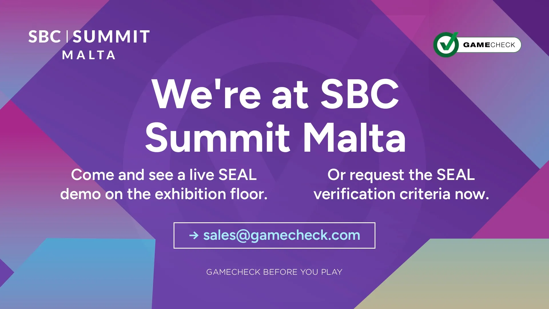 Vi är på SBC Summit Malta