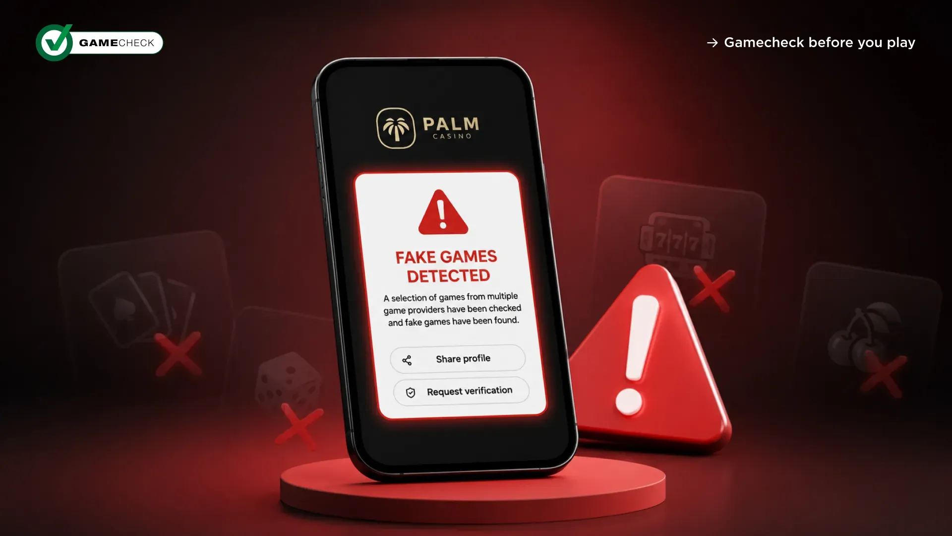 What Gamecheck found - Palm Casino