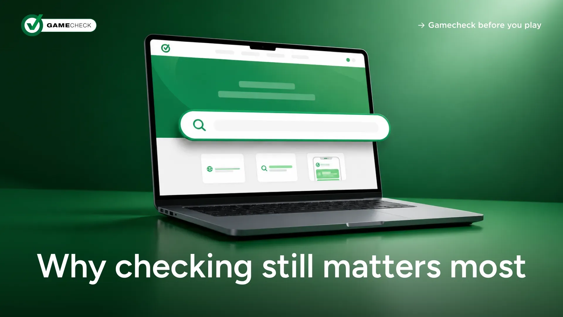 Why checking still matters most