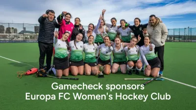 Gamecheck sponsors Europa FC Women’s Hockey Club