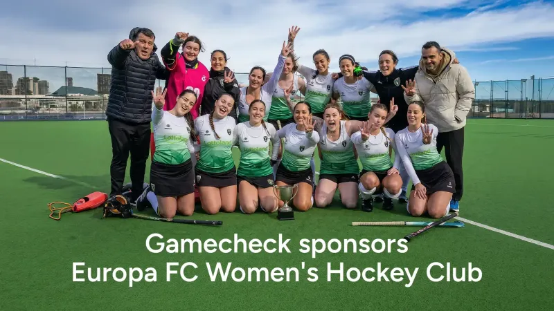 Gamecheck sponsorizza la squadra di hockey femminile Europa FC.