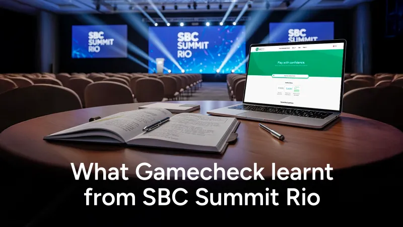 Gamecheck이 SBC Summit Rio에서 얻은 교훈은 무엇일까요?