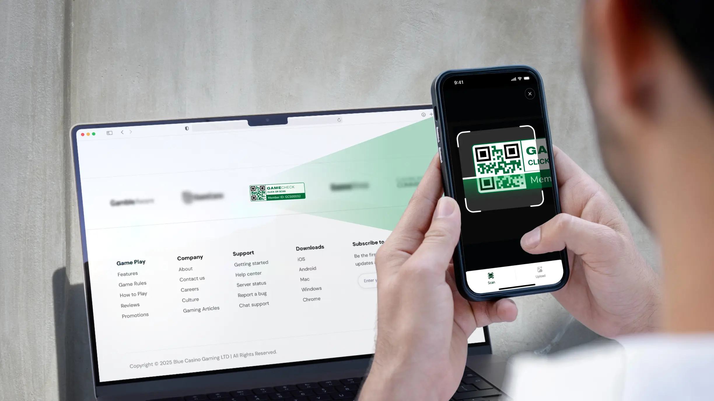 Gamecheck app Features